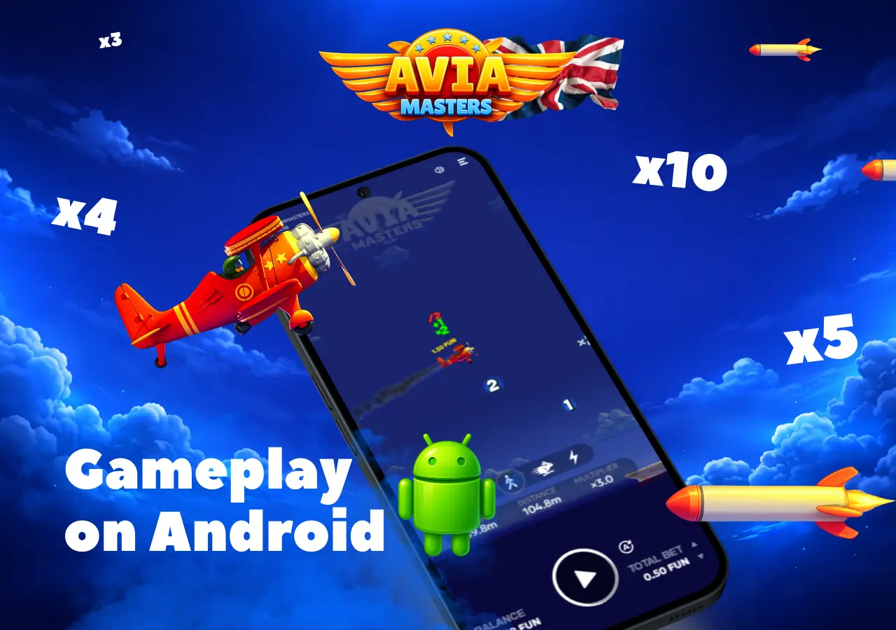 Avia Masters Android gameplay interface